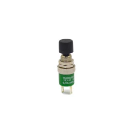 Chave Push-Button Normalmente Aberto 0.5A/250V 18.531-NA GFSTSE - Preto - Margirius