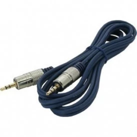 Cabo Azul com 2 Plug P2 3,5mm Estéreo de 1,5m - 1.1.222
