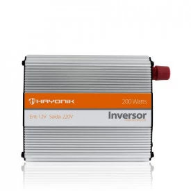 Inversor de Onda Modificada 12VDC/220V USB 200W - HAYONIK