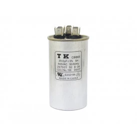 Capacitor de Partida 25+2uF/440Vac 50/602Hz +-5%