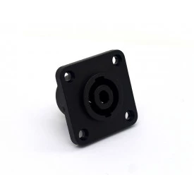 Conector SpeakOn Quadrado Fêmea para Painel 4 Vias - JL33050