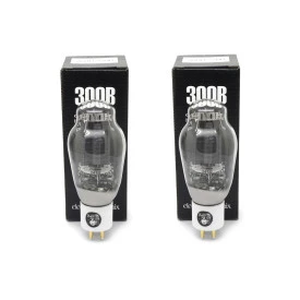 Par Casado da Válvula Triodo de Potência 300B EH - Electro-Harmonix