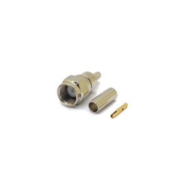 Conector SMA Macho Reto Cabo Crimpagem RG 174 Pino Fêmea - 3053 - Gav 45 - KLC