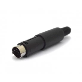 Conector Mini Din Macho 8 Pinos com Rabicho - 35279 