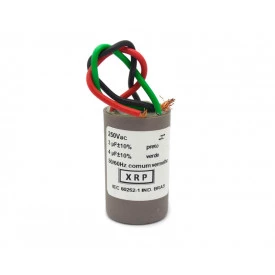 Capacitor de Partida 3+4uF/250Vac 50/60Hz +-10%
