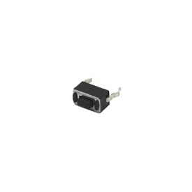 Chave Táctil com 2 Terminais 3x6x5mm 180° - KFC-A06
