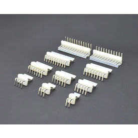 Conector KK Macho JS-4001R 90º Passo de 3.96mm - 2 a 12 Vias