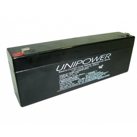 Bateria Chumbo-Ácida Regulada por Válvula (VRLA) UP1223 (12V 2,3Ah) Unipower