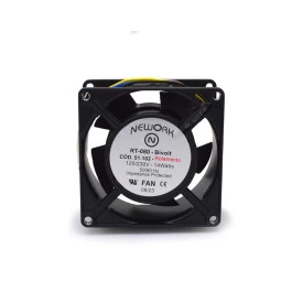 Microventilador RT-080 Bivolt 120/230VDC 80x80x38mm Rolamento - 51.102 - Nework