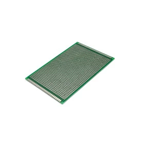 Placa Padrão PCI Dupla Face Furação Ilha 8x12cm Verde - 53-452