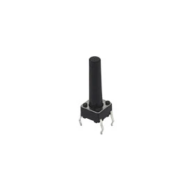 Chave Táctil com 4 Terminais 6x6x17mm 180º - KFC-A06