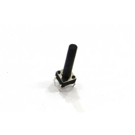 Chave Táctil 6x6x19mm 4 Terminais 180º