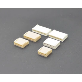 Conector KK Fêmea JS-8001 - DS1070-XF Passo de 2.54mm - 5 a 10 Vias - Connfly