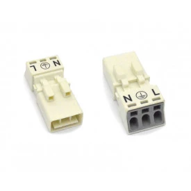 Conector Winsta Macho 3 Pólos - 890-233 - Wago
