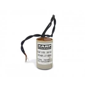 Capacitor de Partida 9,5uF/250Vac 50/60Hz +-10%