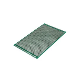 Placa Padrão PCI Dupla Face Furação Ilha 9x15cm Verde