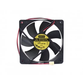 Microventilador 120x120x25mm Rolamento 12V Modelo AD1212HBA73GL