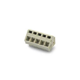 Conector Verde Multipolar AK3000-05 Fêmea de 5 vias - Passo 5.0mm - Phoenix Mecano