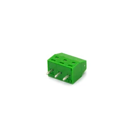 Conector Verde Multipolar Fixo AKZ602-03 Macho de 3 Vias - Passo 3.81mm - Phoenix Mecano
