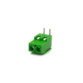 Conector Verde Multipolar AKZ700-02 Macho de 2 vias - Passo 5.08mm - Phoenix Mecano