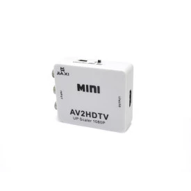Conversor AV RCA para HDMI Full HD 1080p AV2HDTV - CO-03