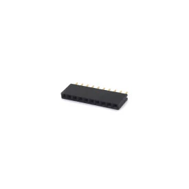 Barra de Pinos Simples 1x10 Passo de 2,54mm - BCI010-1E