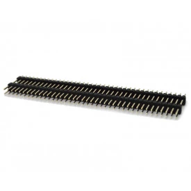 Barra de Pinos Dupla Espaçador Macho 2x40 - BMEA040-2E