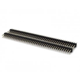 Barra de Pinos Dupla Espaçador 2x40 Macho - BMEB040-2E
