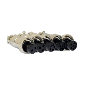 Conector Mini Mike Fêmea - 2 a 7 Vias - YLF001/XP