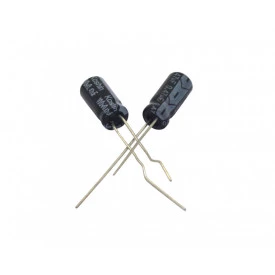 Capacitor Eletrolítico de 0.47uF - 50V a 100V