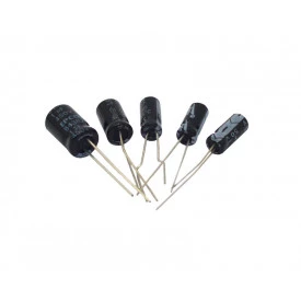 Capacitor Eletrolítico de 1uF - 50V a 450V