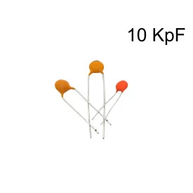 Capacitor Cerâmico Disco 10KpF ( 103 / 10nF / 0,01uF ) - 50V a 2000V