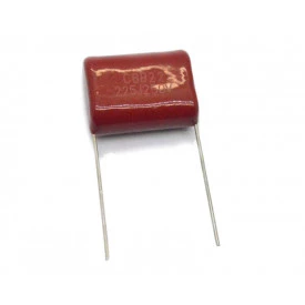 Capacitor Poliéster Marrom 2.2mF/250V 10% ( 2.2uF / 2200NF / 225 )
