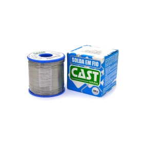 Estanho para Solda 60x40 Diâmetro de 0.5mm Cast Carretel Azul de 500g