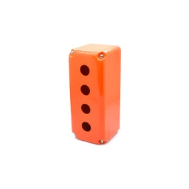 Caixa Com Furo Para Quatro Botoeiras CB-004 - Laranja - Patola