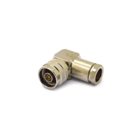 Conector 50 Ohms N Macho Angular Prensa Cabo RG-213 - CM-28 - Gav 111 - KLC
