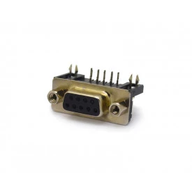 Conector DB09 Fêmea PCI 90º - DS1037-09FNCKT74