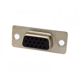 Conector DB15 Fêmea Solda Fio VGA DS1035-15FBNSISS - Connfly