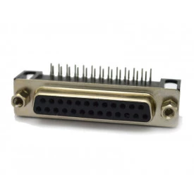 Conector DB25 Fêmea PCI 90º DS1037-03-25FNCKT4