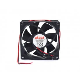 Microventilador DFS802512H 4P DC 12V 0,25A 80x80x24,5mm - Akasa