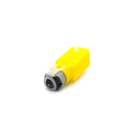 Motor DC 3 a 6V com Caixa de Redução e Eixo Duplo - DG01D48-1