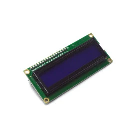 Display LCD 16x2 Azul com Luz de Fundo (Backlight) com Módulo I2C Soldado - GC-173