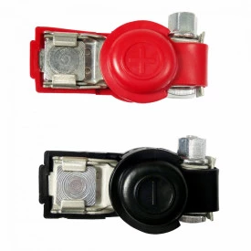 Terminal de Bateria Automotiva com Isolador – Kit com 2 Peças - DNI 7573