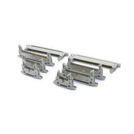 Conector Header com Ejetor e Fixação para Cabo Flat IDC - 10 a 64 Vias - DS1012-XLMN2A8 - Connfly
