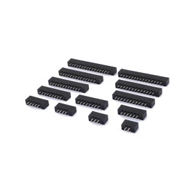 Soquete para Cabo Flat Passo de 2.54mm 180º DS1020 - 108-01-ST1D - 2 a 16 Vias - Connfly