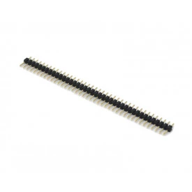 Barra de Pinos Simples 1x40 Macho 180º DS1025-01-1-40P8BV1