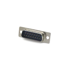 Conector DB15 Macho Solda Fio 180º DS1033-15MBNSISS