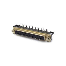 Conector DB37 90º PCI Fêmea - DS1037-03-37FNCKT4 - Connfly