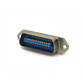 Conector Centronics Macho Solda Fio DS1039-01-24ML1X - 24 Vias - Connfly