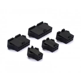 Conector Fêmea DS1068-02-F - Passo de 2.50mm - 2 a 8 Vias - Connfly